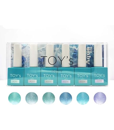 Amazon | TOY's×INITY アクアマグ 6色セット | TOY's×INITY | ジェル